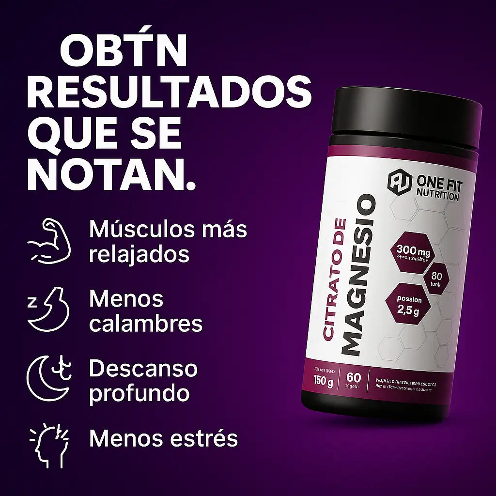 CITRATO DE MAGNESIO EN POLVO