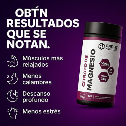 CITRATO DE MAGNESIO EN POLVO