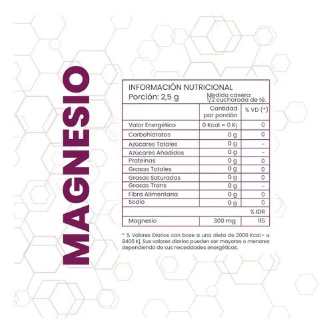 CITRATO DE MAGNESIO EN POLVO