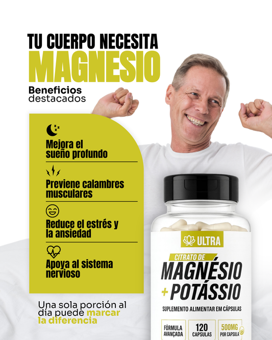 ULTRA CITRATO DE MAGNESIO + POTASIO