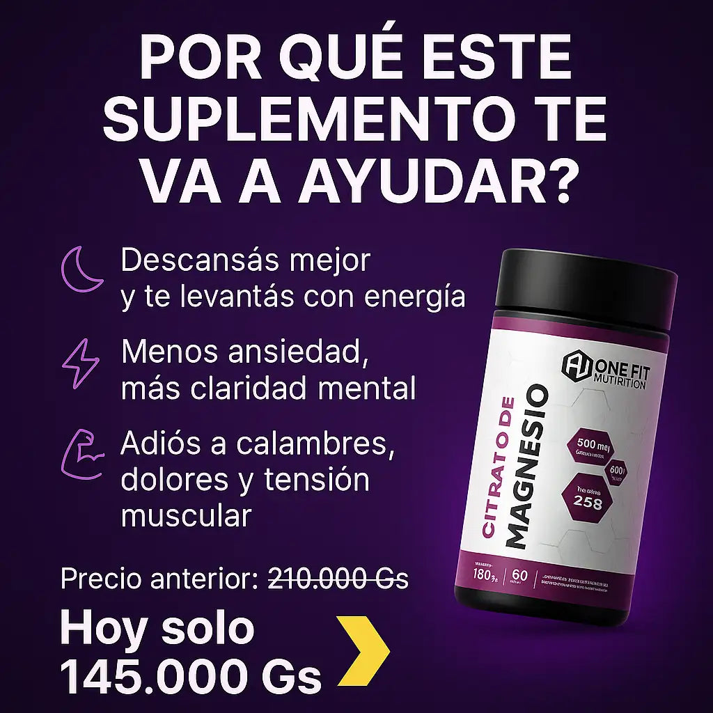 CITRATO DE MAGNESIO EN POLVO